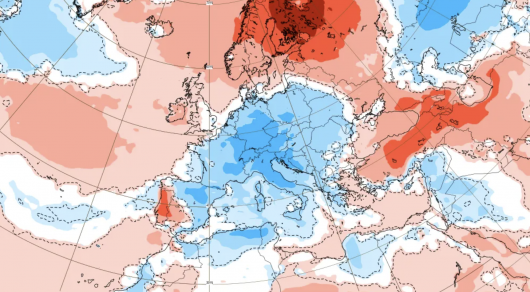 anomalie temperature 28 luglio-4 agosto