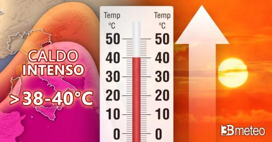 Anticiclone africano e caldo intenso nel weekend
