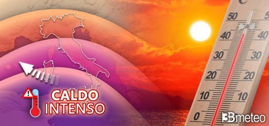 Apoteosi del caldo africano, punte di 45-46°C
