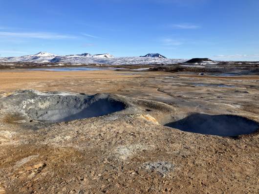  Area vulcanica nel nord dell'Islanda