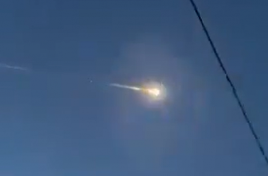 Bolide luminoso domenica nei cieli della Germania