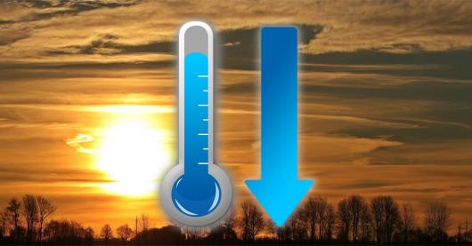 Brusco calo termico venerdì su alcune regioni
