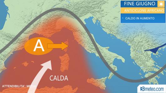 caldo africano da fine giugno