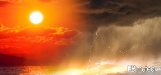 Caldo africano verso l'apice ma sono in arrivo anche dei temporali