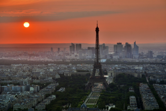 Caldo anomalo in Francia