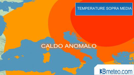 Caldo anomalo sull'Italia