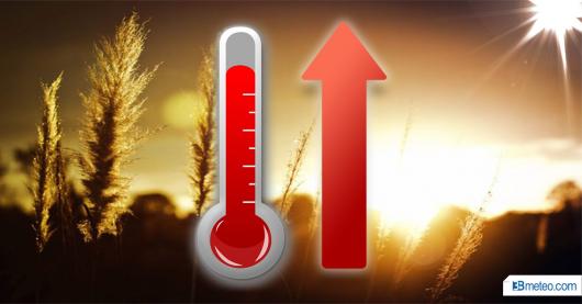 Caldo in arrivo, anche intenso su alcune zone