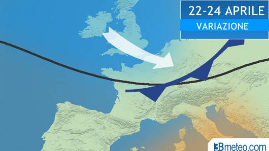 caldo in attenuazione dopo il 20