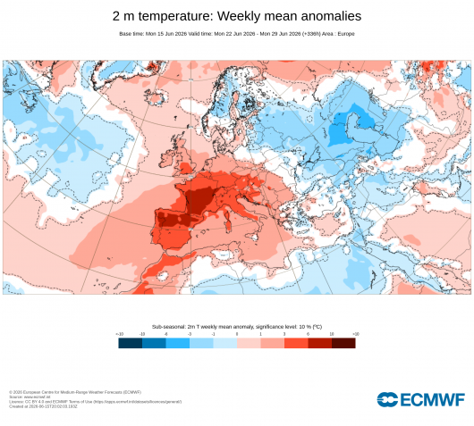 caldo intenso: segnale deciso fino a fine mese