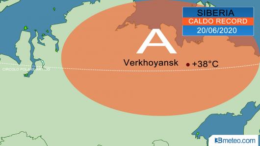 caldo record in siberia