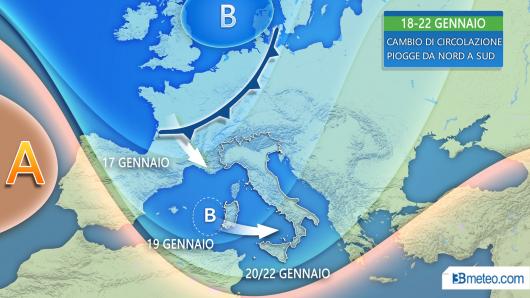 Cambio di circolazione dal 18 Gennaio