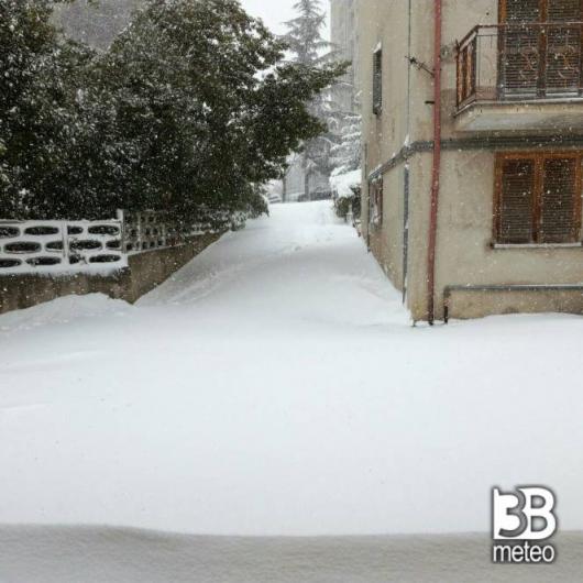 Campobasso, nevone
