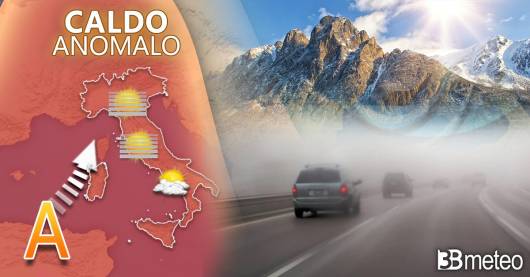 Capodanno con sole, nebbie, caldo anomalo e inquinamento