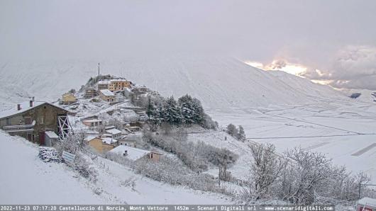 Castelluccio di Norcia (PG) imbiancata