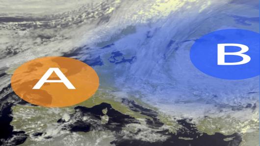 clima fresco sull'Europa orientale