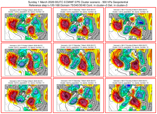 Cluster meteo 6-8 marzo