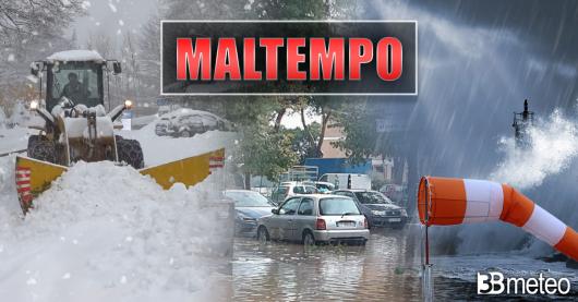 Cronaca meteo Italia