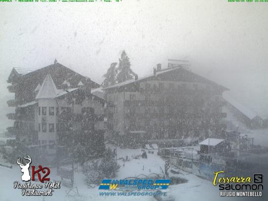 Cronaca meteo: neve copiosa a Foppolo