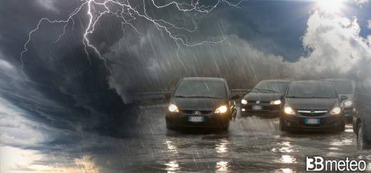 Cronaca meteo - Pioggia e temporali su parte d'Italia