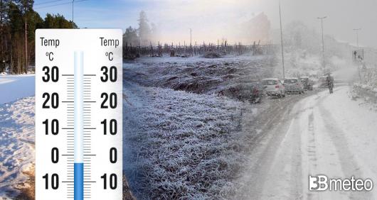 Dal weekend arriva il freddo con gelate diffuse al mattino 