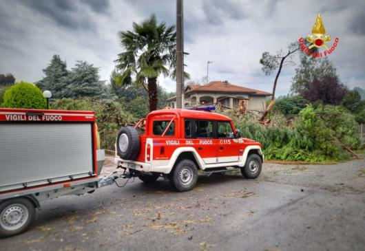 Danni nel Meratese per il maltempo