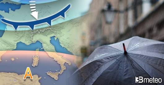 Dopo l'anticiclone africano torna la pioggia