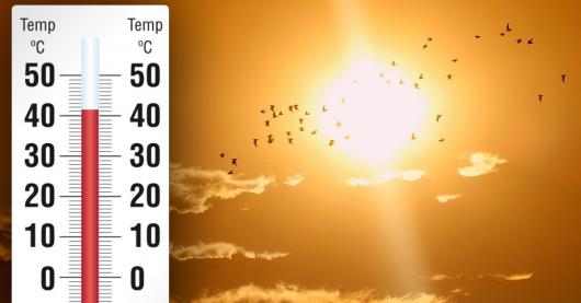 Dove il caldo intenso e afoso