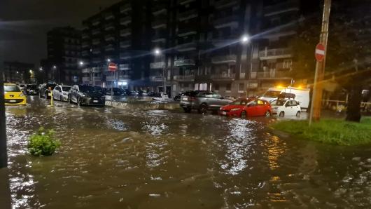 Esondazione del Seveso a Milano, foto di Marco Granelli via Milanotoday 