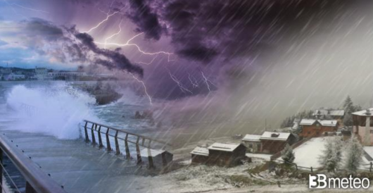 Floods, thunderstorms and blizzards in Greece