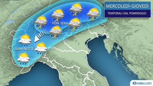 Focus temporali al Nord
