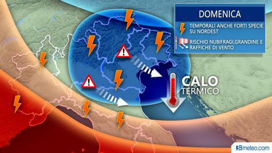 Focus temporali domenica