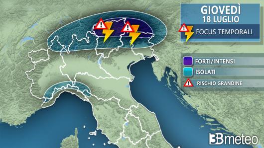 Focus temporali giovedì