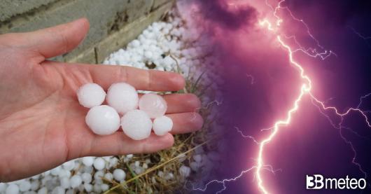 Forti temporali martedì al Nord