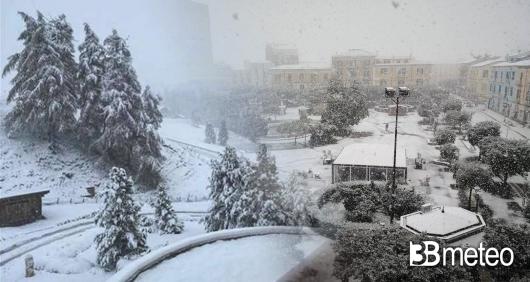 Freddo e neve a quote collinari sabato 30 novembre
