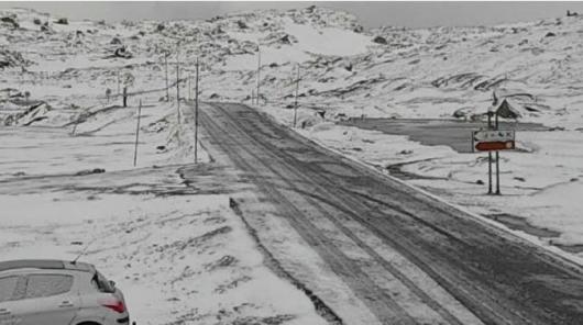 Freddo e neve fino a quote collinari in Norvegia