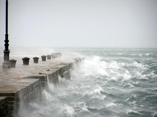 Giornata di Bora a Trieste