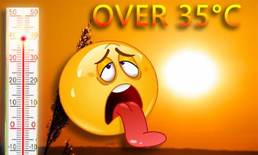 Giovedì punte anche oltre i 35°C