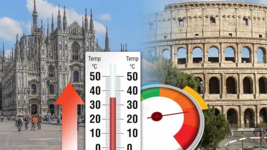 Gran caldo verso il top, si raggiungeranno i 35/37°C