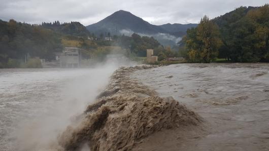 Il Brembo in piena