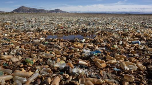 Il lago Uru Uru in Bolivia, il più inquinato al mondo