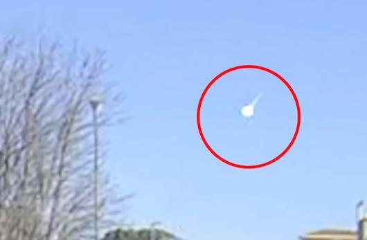 Il Meteorite avvistato nelle Marche questa mattina. Il video di FANO TV