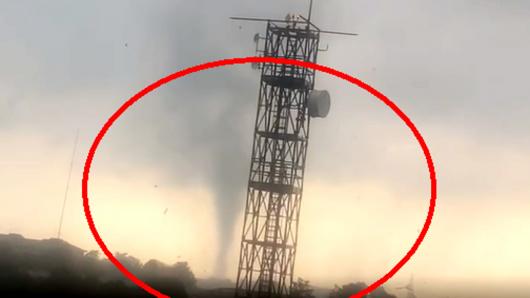 Il tornado visto da Premagna, fonte MilanoToday