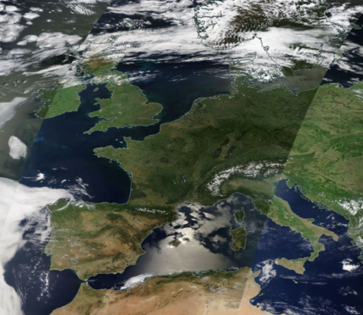 Immagine del satellite del 24 maggio 2026. Credit: Nasa