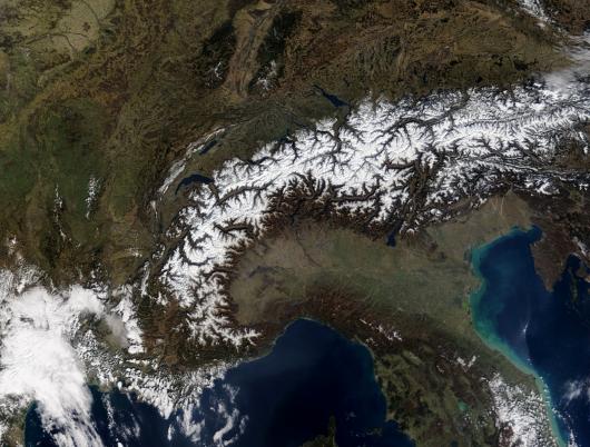 Immagine satellitare di marzo 2022