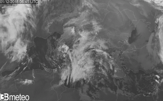 Immagine satellite di sabato mattina