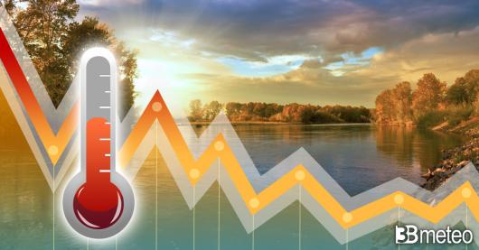 Imminente calo delle temperature anche al Sud