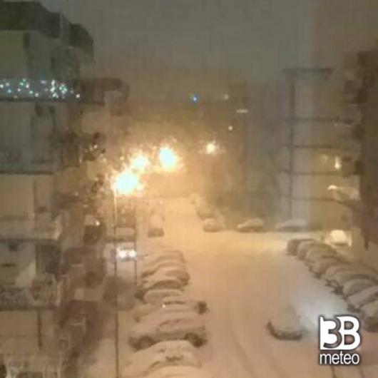 Incredibile nevicata a Molfetta