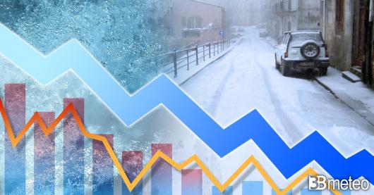 Inizio settimana con calo termico e forti gelate notturne