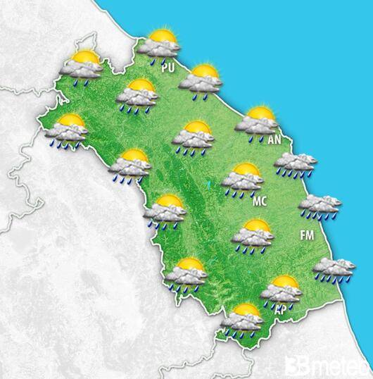 Instabilità nei prossimi giorni sulle Marche