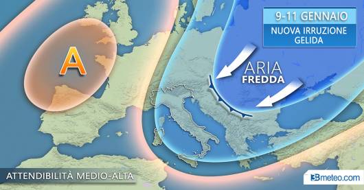 Irruzione artica 9-11 gennaio